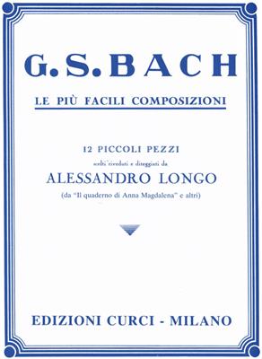 Johann Sebastian Bach: Piu' Facili Composizioni: Klavier Solo
