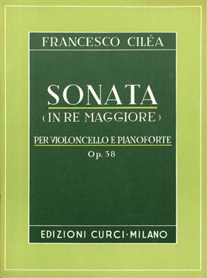 Francesco Cilea: Sonata In Re Maggiore Op 38: Cello mit Begleitung