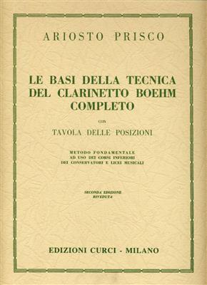 Ariosto Prisco: Basi Della Tecnica Del Clarinetto Boehm: Klarinette Solo