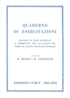 Renato Dionisi: Quaderno Di Esercitazioni