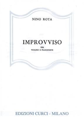 Nino Rota: Improvviso: Violine mit Begleitung