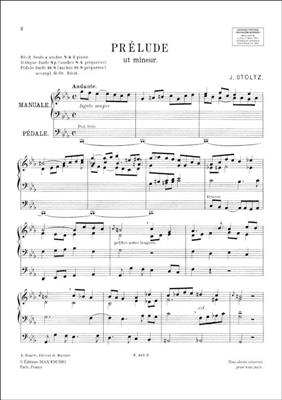 Robert Stolz: Prelude Ut Min Orgue: Orgel