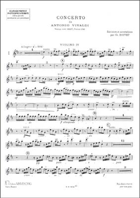 Antonio Vivaldi: Concerto Op 3 N 10 4 Vl Violon 4: Streichensemble