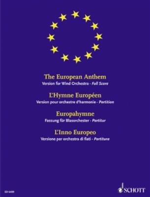 Ludwig van Beethoven: The European Anthem: (Arr. Herbert von Karajan): Blasorchester