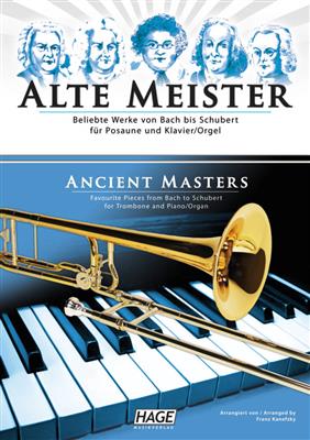 Franz Kanefzky: Alte Meister für Posaune und Klavier/Orgel: Posaune mit Begleitung