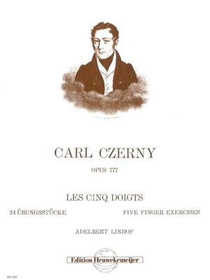 Carl Czerny: Les Cinq Doigts Opus 777: Klavier Solo
