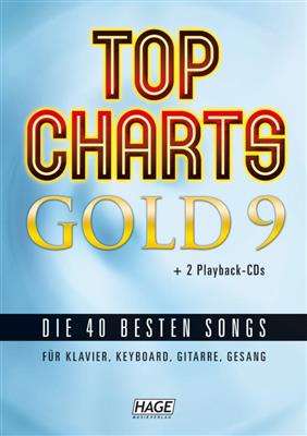 Top Charts Gold 9: Klavier, Gesang, Gitarre (Songbooks)