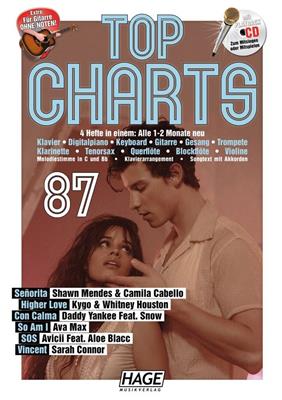 Top Charts 87: Klavier, Gesang, Gitarre (Songbooks)