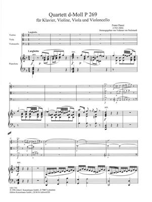 Franz Danzi: Quartett: Klavierquartett