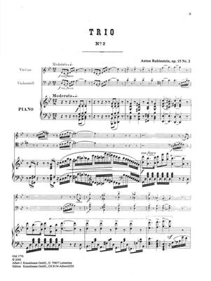 Antoine Rubinstein: Trio: Klaviertrio