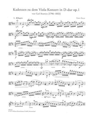 F. Beyer: Cadensen Concerten (Hoffmei: Viola Solo