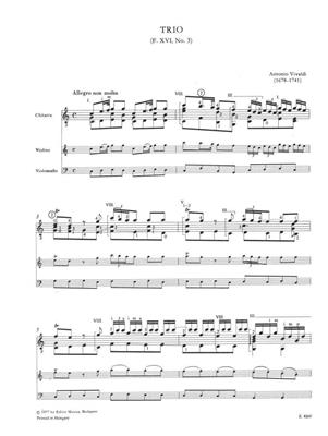 Antonio Vivaldi: Trio: Kammerensemble