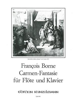 Georges Bizet: Fantaisie brillante für Flöte 'Carmen': (Arr. Francois Borne): Flöte mit Begleitung