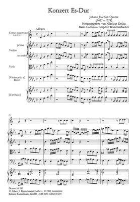 Johann Joachim Quantz: Konzert Für Horn Es-Dur: Orchester mit Solo