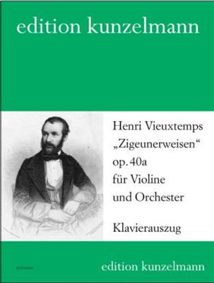 Henri Vieuxtemps: Zigeunerweisen - Airs Bohémiens: Violine mit Begleitung