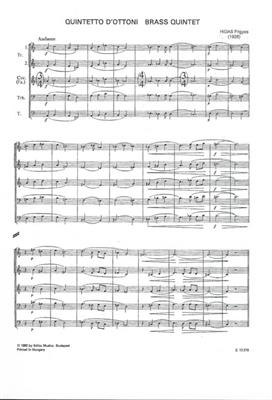 Frigyes Hidas: Quintetto d'ottoni: Blechbläser Ensemble