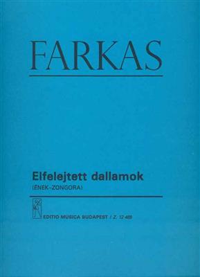 Ferenc Farkas: Elfelejtett dallamok: Gesang mit Klavier