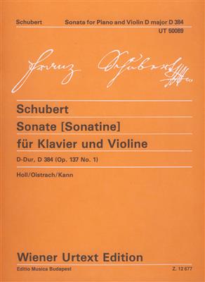 Sonate D-dur: Violine mit Begleitung