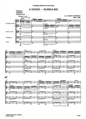 Nikolai Rimsky-Korsakov: Hummelflug: Blechbläser Ensemble