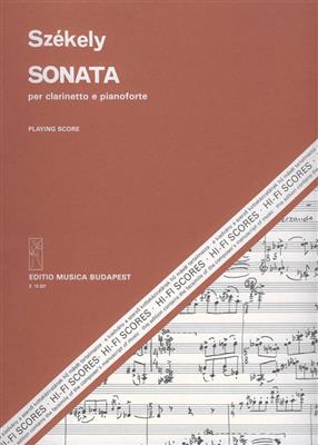 Endre Székely: Sonate: Klarinette mit Begleitung