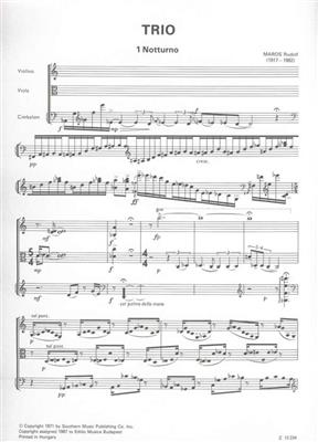Rudolf Maros: Trio: Kammerensemble