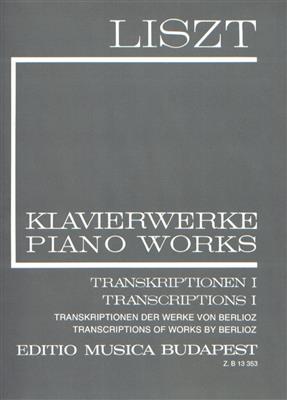 Transcriptions I (II-16): Klavier Solo