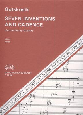 Oleg Gotskosik: Seven Inventions and Cadence (Streichquartett Nr: Streichquartett