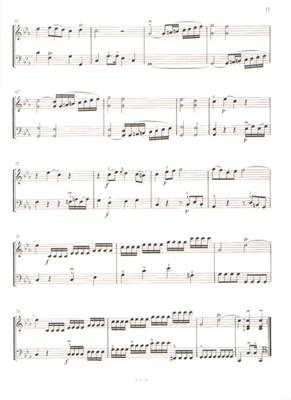 Felice de Giardini: Sei Duo Per Violino E Violoncello Ii (No. 4-6): Streicher Duett