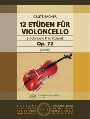 12 Etüden op. 72 (Violoncello II ad lib.)