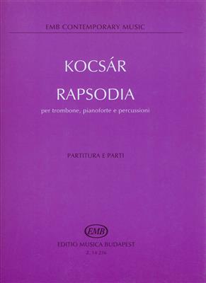 Miklós Kocsár: Rapsodia per trombone, pianoforte e percussione: Kammerensemble