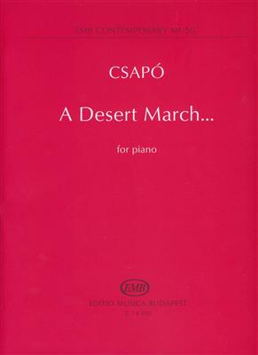 Gyula Csapó: A Desert March... Für Klavier: Klavier Solo