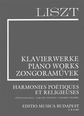 Harmonies poetiques et religieuses: Klavier Solo