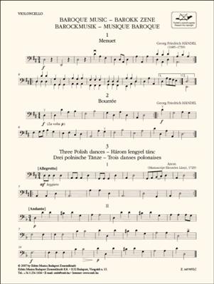 Baroque Music-Cello: (Arr. András Soós): Streichensemble
