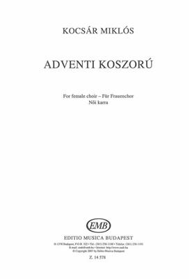 Miklós Kocsár: Vier Adventslieder: Frauenchor A cappella