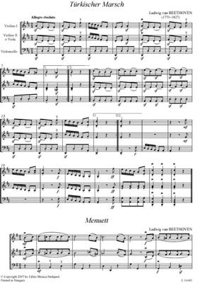 Arpad Pejtsik: Klassische Triomusik für Anfänger ( Erste Lage): Streichtrio