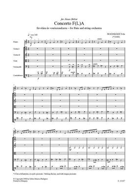 Ivan Madarsz: Concerto F(L)A: Orchester mit Solo