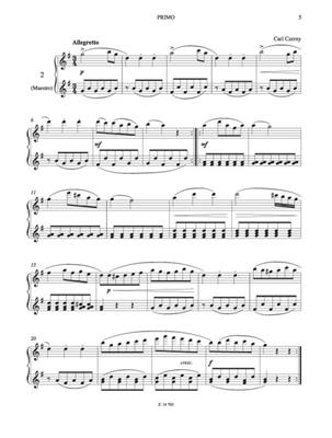 Maestro e scolaro - vierhändige Etüden für Klavier