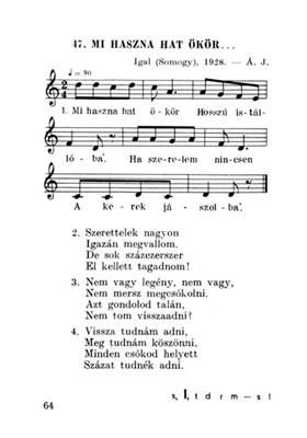 Adam Jenö: Tulipaln - 95 ungarische Volkslieder: Gesang Solo