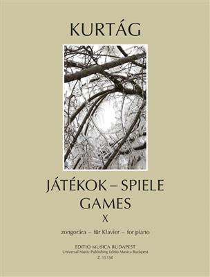 György Kurtág: Jatekok - Games - Spiele 10: Klavier Solo
