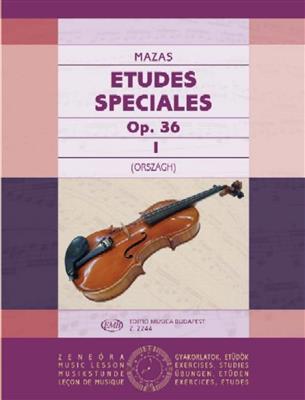 Etudes spéciales I op. 36