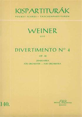 Leó Weiner: Divertimento No. 4: Orchester