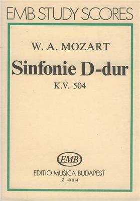 Wolfgang Amadeus Mozart: Sinfonie D-Dur, KV 504 Prager Sinfonie: Orchester