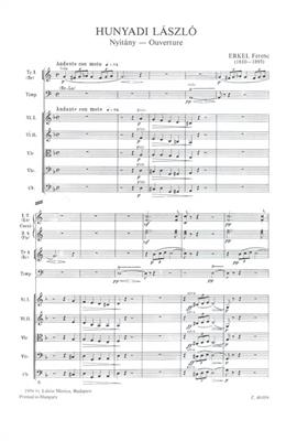 Erkel Ferenc: Hunyadi László - Ouverture: Orchester