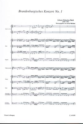 Johann Sebastian Bach: Sechs brandenburgische Konzerte BWV 1046-1051: Orchester