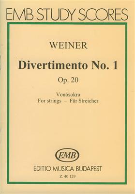 Leó Weiner: Divertimento No.1 20 Nach alten ungarischen Tänze: Streichorchester