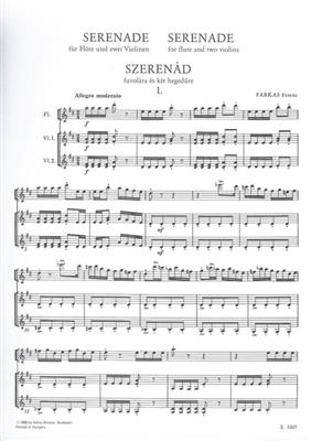Ferenc Farkas: Serenade: Kammerensemble