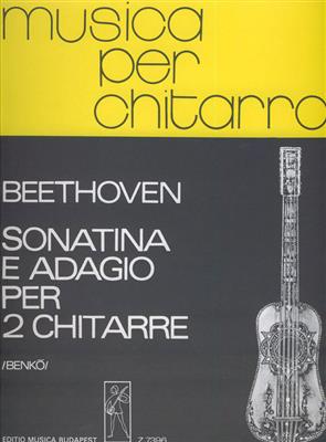 Ludwig van Beethoven: Sonatina e adagio WoO 43: Gitarre Duett