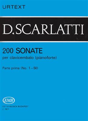 Domenico Scarlatti: 200 Sonate per clavicembalo (pianoforte) 1: Klavier Solo