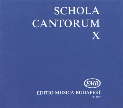 Schola cantorum X Zwei- und dreistimmige Motetten: Männerchor mit Begleitung