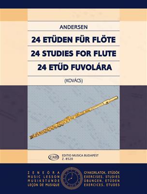 24 Etüden für Flöte op. 15